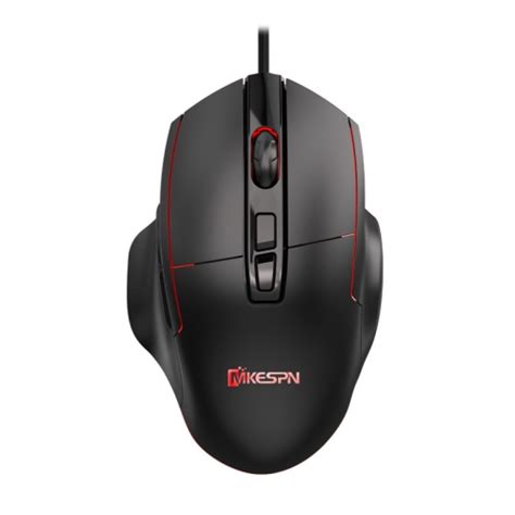 MKESPN X15 Full Speed 12800DPI 12 Buttons Macro Definition RGB Wired Mouse