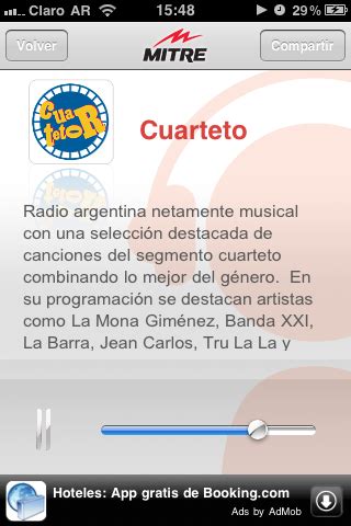 Radio Mitre Córdoba Lite iPhone News apps by Clarin Global S A