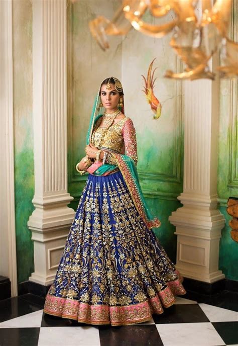 Multi Colored Lehengas For Your Pheras That Are Trending On Instagram