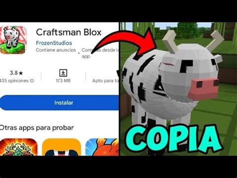 Probé Las PEORES COPIAS DE CRAFTSMAN En PlayEstore YouTube