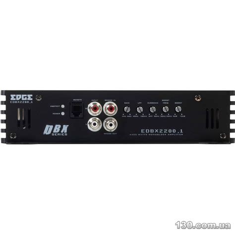 EDGE EDBX2200.1D-E1 — car amplifier