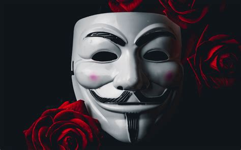 Фото Маски Анонимуса Белая — Картинки фотографии