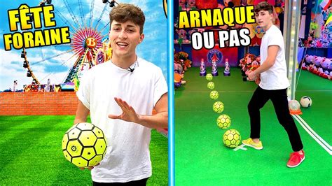 Je Test Un Nouveau Jeu Foot De La F Te Foraine Facile De Gagner Ou