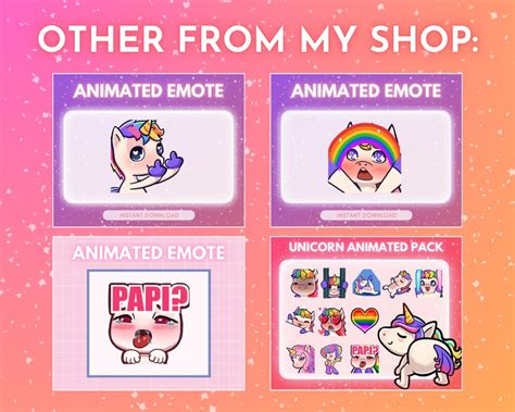 Animated Emote Twitch Discord Cute Dancing Twerking Bunny Etsy