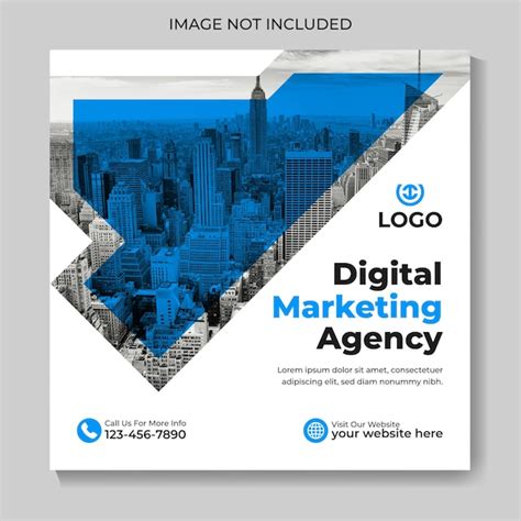 Premium Vector Creative Modern Digital Marketing Agency Social Media