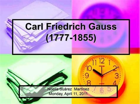 Carl Friedrich Gauss Biografia