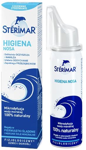 STERIMAR HIGIENA NOSA 50ml Woda Morska Spray 11470254000 Allegro Pl