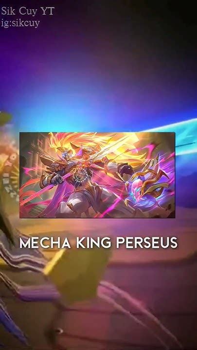 Alpha Dapat Skin Collector Mecha King Perseus Mobilelegends Mlbb