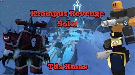 Krampus Revenge Solo TDS Roblox YouTube