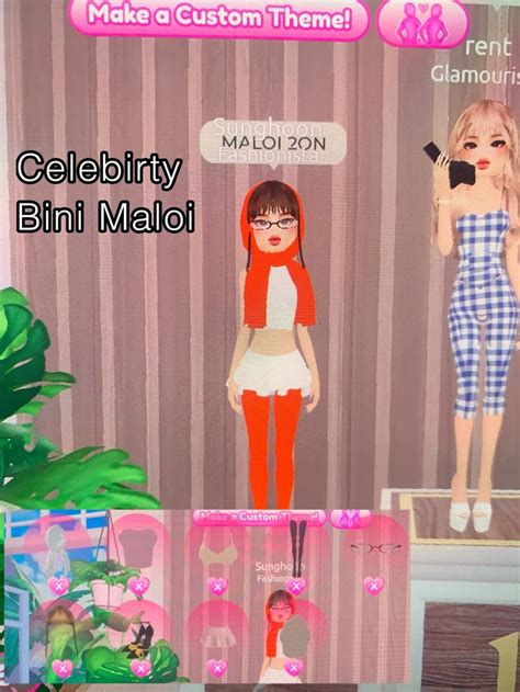 DTI BINI MALOI Non VIP In 2024 Glamouri Custom Theme Fashion X