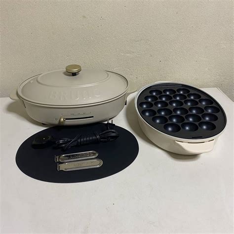 Yahoo オークション 売切り 保管品 BRUNO ブルーノ Oval Hot Plate