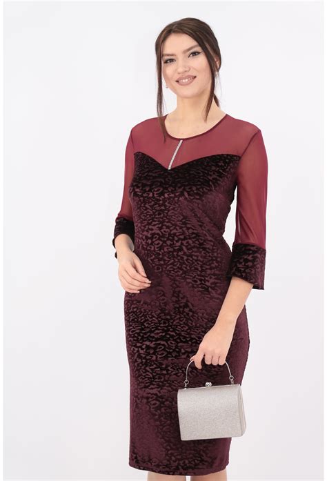 Rochie Eleganta Catifea Moda La Ndem N