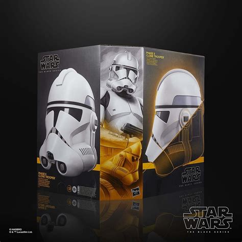 Star Wars Black Series Phase 2 Clone Trooper Helmet 1:1 Scale