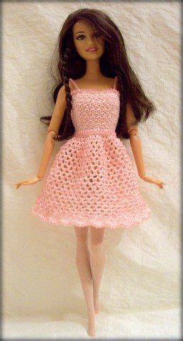 Pin By Jolanta Mirek On Ubranka Dla Lalek Crochet Doll Dress Crochet