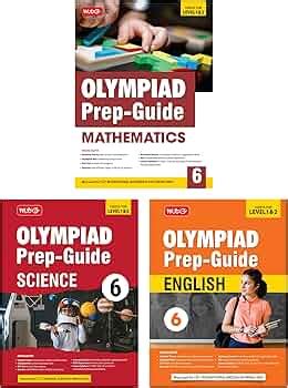 Mtg Olympiad Prep Guide Class Mathematics Science English Set Of