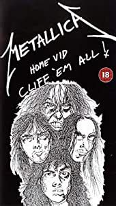 Amazon Co Jp Cliff Em All VHS Metallica DVD