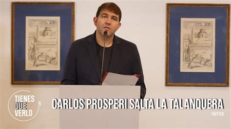 Lo Ltimo Carlos Prosperi Salta La Talanquera Y Ahora Apoya A Maduro