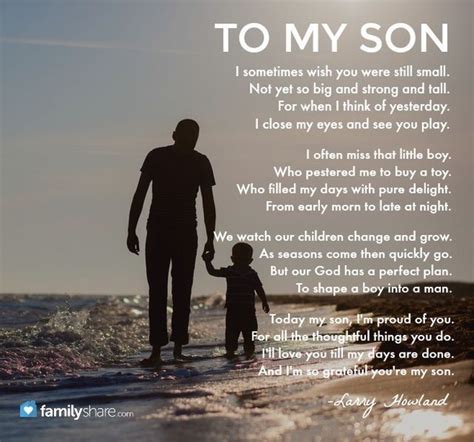 Father And Son Love Poems