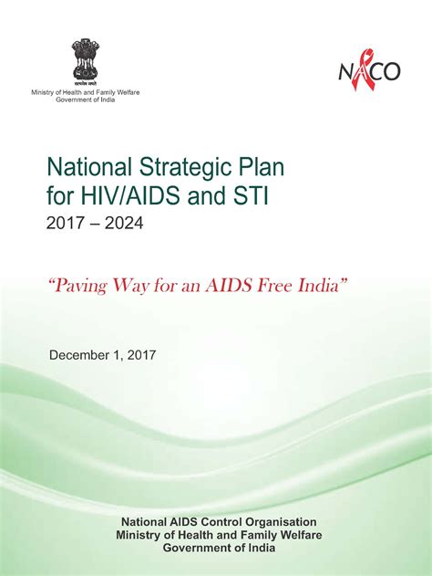 India National Strategic Plan For Hivaids And Sti 2017 2024 Gpc