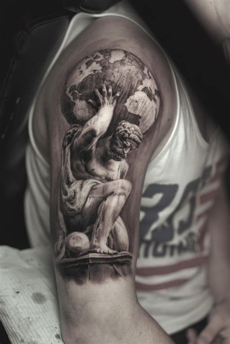 Greek Mythology Atlas Tattoos