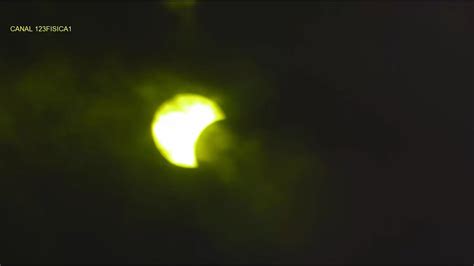 Eclipse Solar Visto Do Sudeste Outubro Youtube