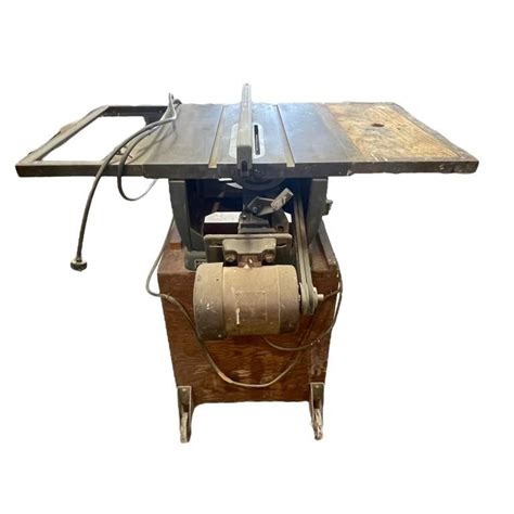 Vintage Craftsman Table Saw Live And Online Auctions On