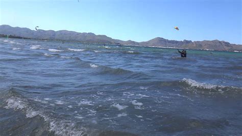 Kitesurfen Mallorca Kiteschule Flysurfer Youtube