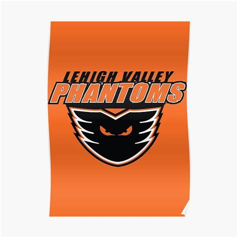 "Lehigh Valley Phantoms Logo" Poster for Sale by ramosiman | Redbubble