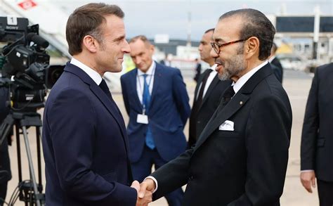 Entretiens Mohammed Vi Macron La Question Palestinienne Voqu E Le