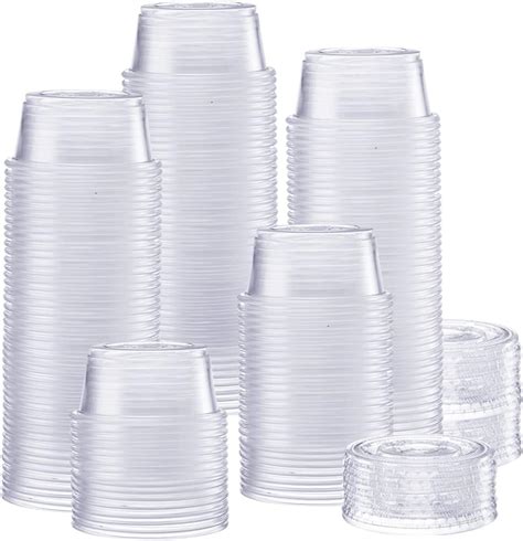 Amazon Oz Sets Clear Diposable Plastic Portion Cups With