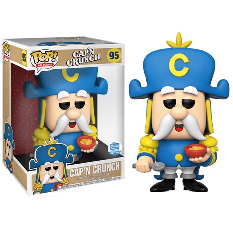 Funko Pop Ad Icons Capn Crunch 95 Exclusivo Original Colecionavel