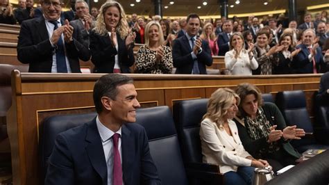 Siga en directo el debate de investidura de Pedro Sánchez el Congreso