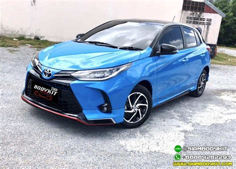 Space Bodykit for Toyota Yaris Hatchback 2020 2021 COLOR TRGTW星博