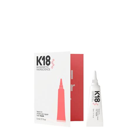 K18 Leave In Molecular Repair Hair Mask 5ml Headline