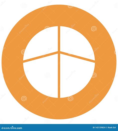 A Anal Tica Isolou O Cone Do Vetor Que Pode Facilmente Alterar Ou Editar Ilustra O Stock