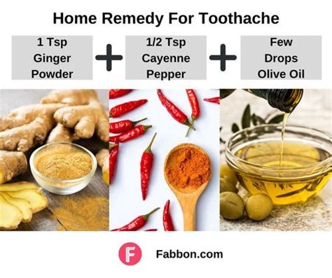 15 Proven Home Remedies For Toothache Fabbon