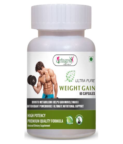 Buy Vringra Ultra Pure Weight Gain Capsules Boost Metabolism Weight