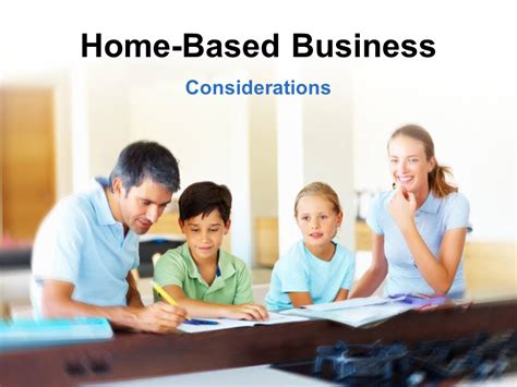 The Home Based Business Basics