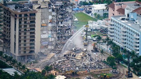 Collapsed Building Near Miami Had Serious Concrete Damage - The New