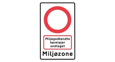 New Rules for low emissions Zones in Denmark from Oct 1 2023 - Øresundsbron