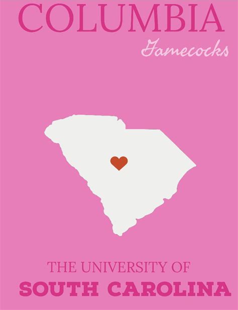 University of South Carolina Campus Map