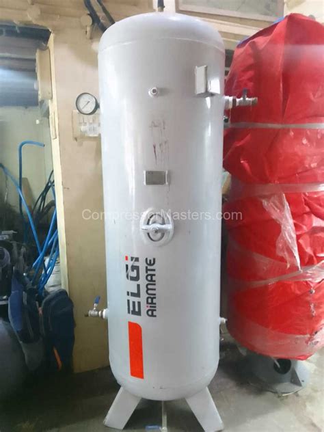 2021 Year ELGI Vertical Air Receiver Tank 500 Liters Working Pressure