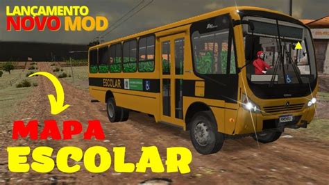 CAIO FOZ SUPER II ESCOLAR MB OF 1722M MAPA ESCOLAR PROTON BUS MODS