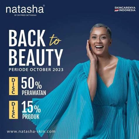 Promo Natasha Back To Beauty Perawatan Wajah Diskon Selama Oktober