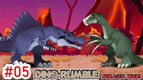 DINO RUMBLE JURASSIC WARS E05 SPINOSAURUS THERIZINOSAURUS