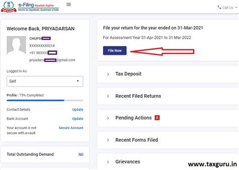 Process Of Filing ITR 1 Under New Income Tax E Filing Portal 2 0