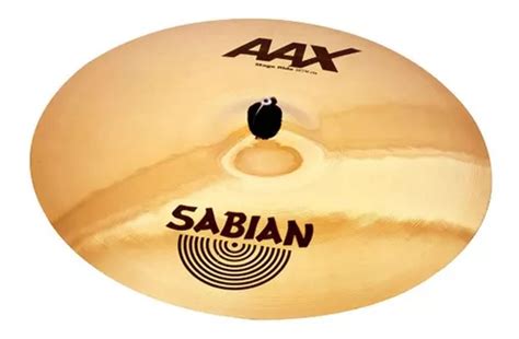 Platillo Sabian Stage Ride Aax Br Bateria Ftm