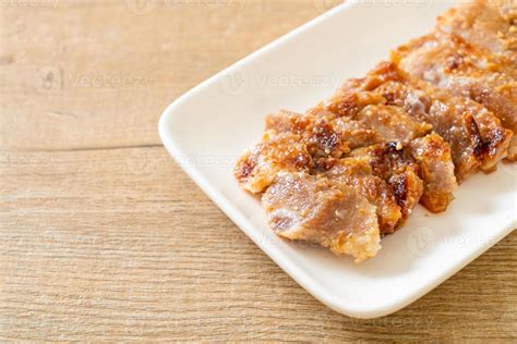 Grilled Pork Neck with Thai Spicy Sauce 3003918 Stock Photo at Vecteezy