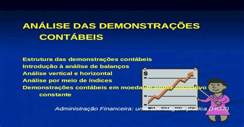 AnÁlise Das DemonstraÇÕes ContÁbeis Estrutura Das Demonstrações