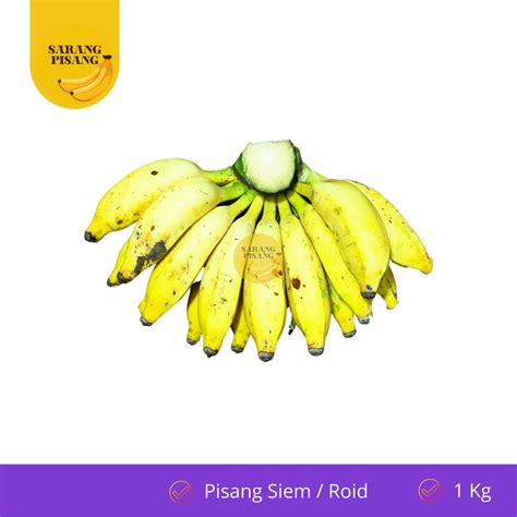 Jual Pisang Roid Siem Segar Kg Shopee Indonesia